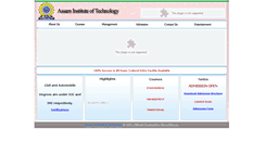 Desktop Screenshot of aitguwahati.org